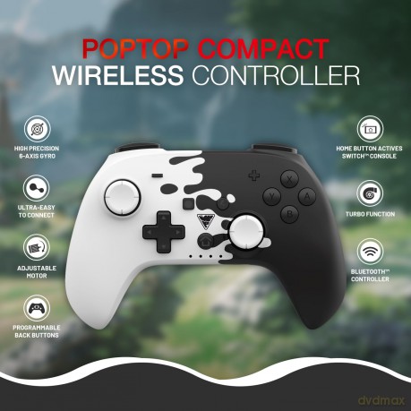 Poptop Wireless Black White Switch