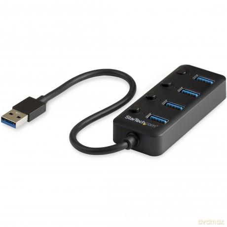 Port Usb 3.0 Hub - 4x Usb-A With Individual O