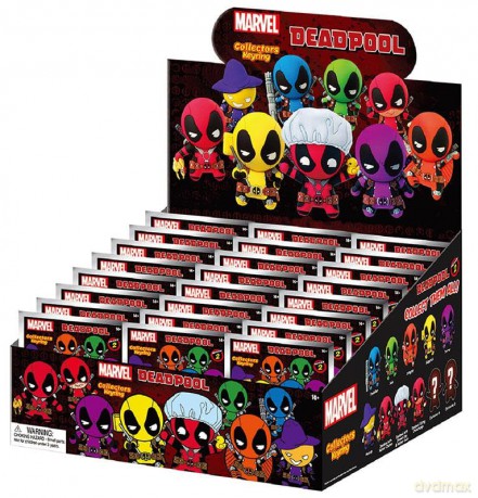 Brelok Clip Deadpool Serie 2 Display 24pz