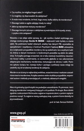 Morderca za ścianą. Zabójcze skłonności ludzkiego umysłu (Wyd. 2014) - Buss David M. [KSIĄŻKA]