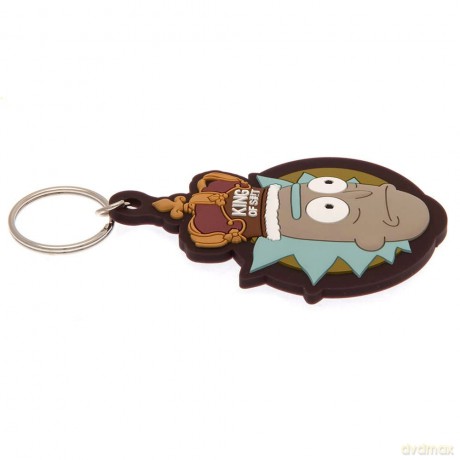 Brelok Rick and Morty Rick Sanchez King of Shit