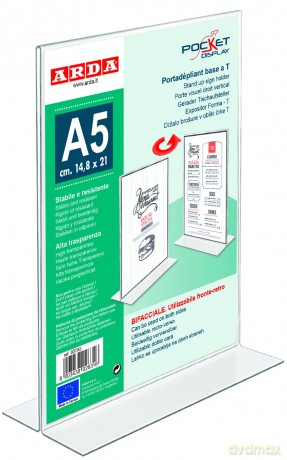 Portadepliant Base A T A5