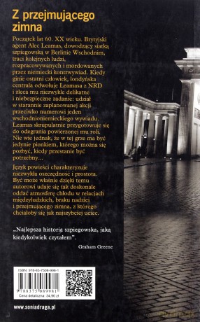 Z przejmującego zimna - le Carré John [KSIĄŻKA]