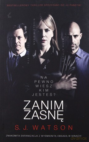 Zanim zasnę (Wyd. 2014, filmowe) - Watson S.J. [KSIĄŻKA]