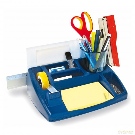 Portaoggetti Tavolo Blu Opaco