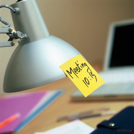 Post-It 76 X 76 Mm Super Sticky Cube - Canary Yellow