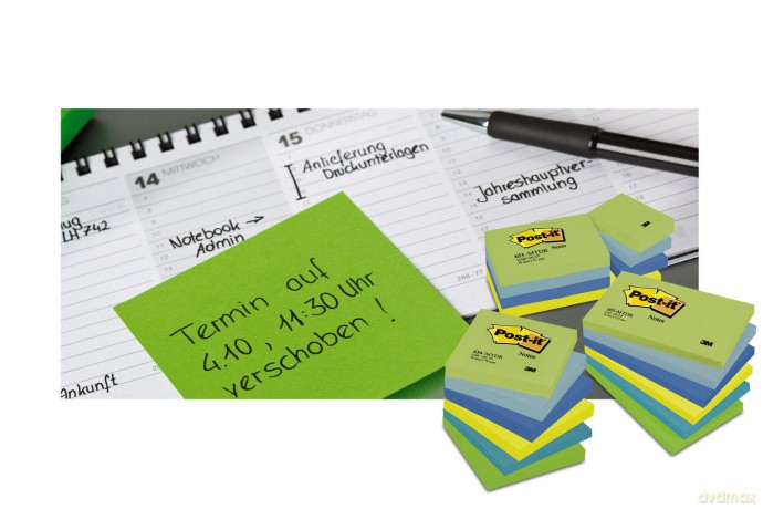 Post-It Notes - Canary Yellow - Plain 6 Pads Per Pack - 100 Sheets Per Pad - 152 Mm X 102 Mm