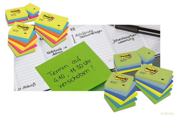 Post-It Notes - Canary Yellow - Plain 6 Pads Per Pack - 100 Sheets Per Pad - 152 Mm X 102 Mm