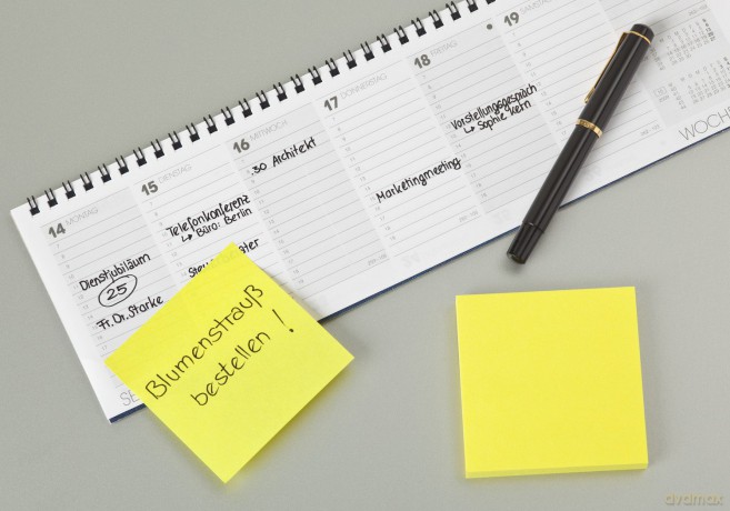 Post-It Notes - Canary Yellow - Plain 6 Pads Per Pack - 100 Sheets Per Pad - 152 Mm X 102 Mm
