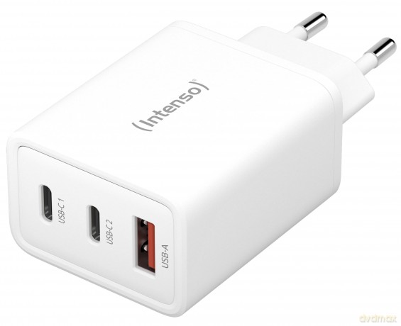 Power Adapter 2 Usb-C + 1 Usb A 65w