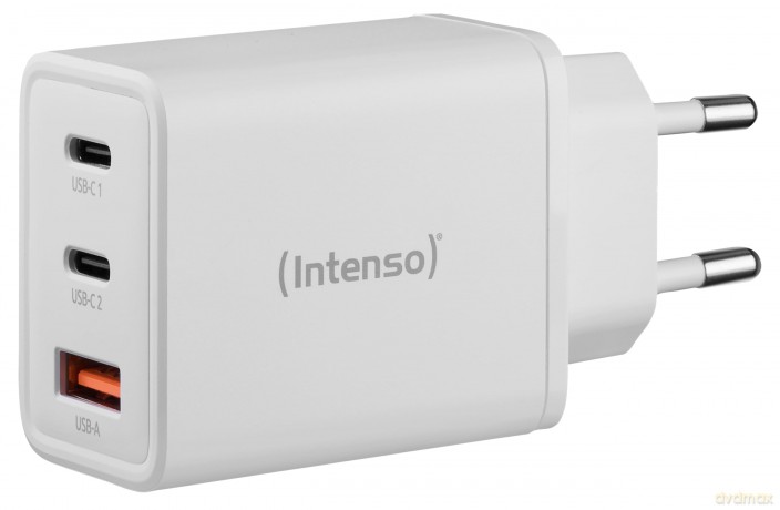 Power Adapter 2 Usb-C + 1 Usb A 65w