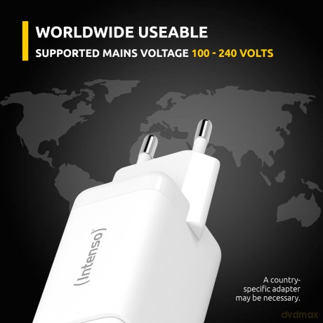 Power Adapter 2 X Usb-C 40w
