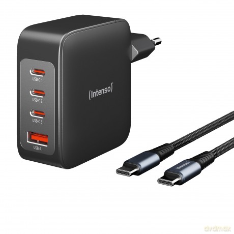 Power Adapter 3 Usb-C+1 Usb A 140w