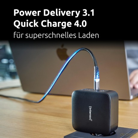 Power Adapter 3 Usb-C+1 Usb A 140w
