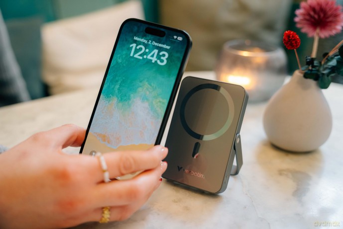 Power Bank 10000mah Mag Safe Blu