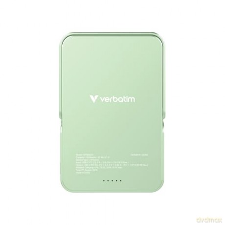 Power Bank 10000mah Mag Safe Green