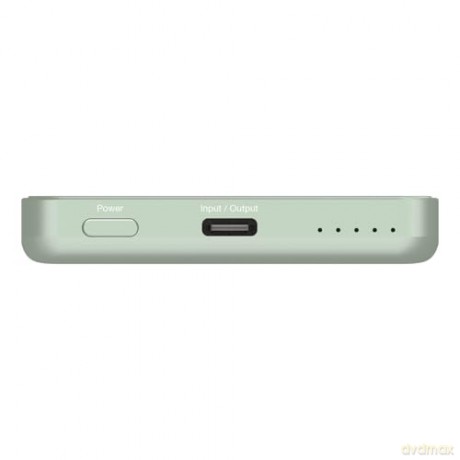 Power Bank 5000mah Mag Safe Green