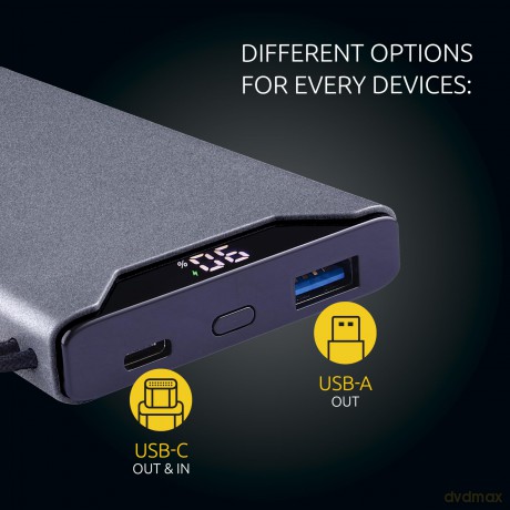 Power Bank F10000 Grey