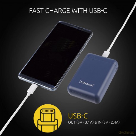 Power Bank F10000 Mah Dark Blue