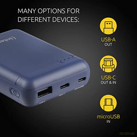 Power Bank F10000 Mah Dark Blue