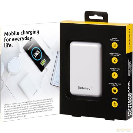 Power Bank F10000 Mah White