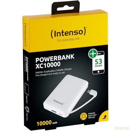 Power Bank F10000 Mah White