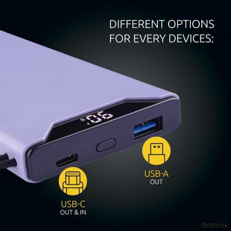 Power Bank F10000 Purple
