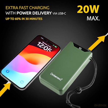 Power Bank F20000 Mah Green