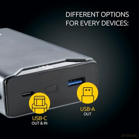 Power Bank F20000 Mah Grey
