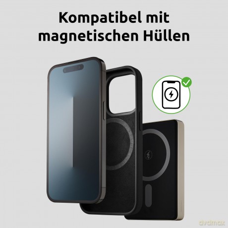 Power Bank Mag Safe 10000 Champagne