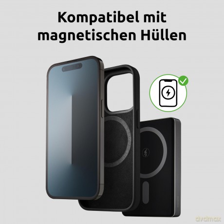 Power Bank Mag Safe 10000 Grey