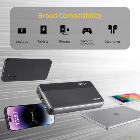 Power Bank Xs25000 Mah Grey-Black