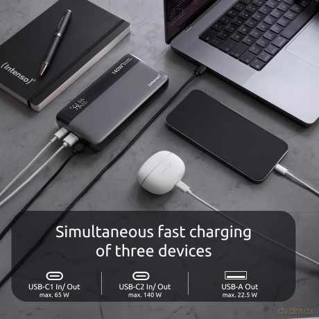 Power Bank Xs25000 Mah Grey-Black