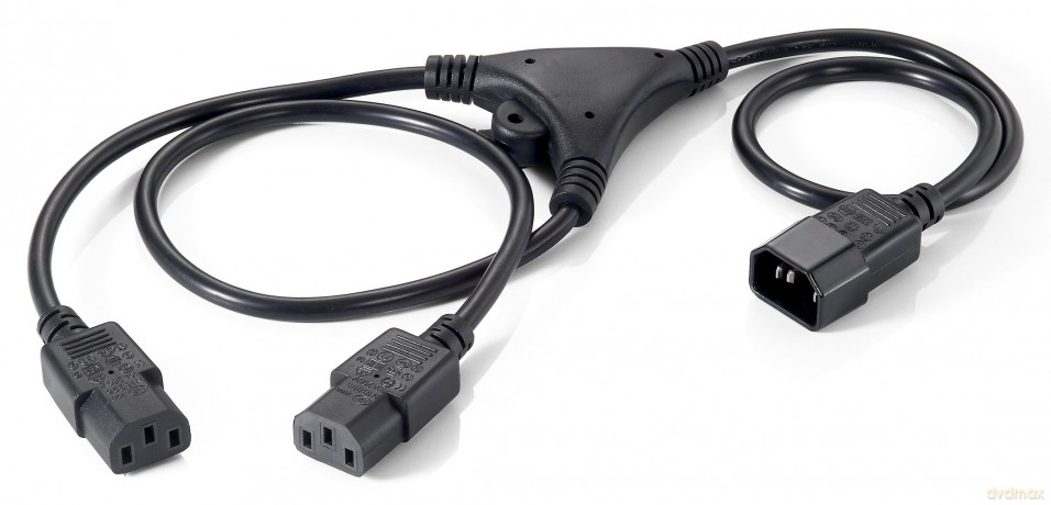 Power Cable Y-Version 1,60m Black,