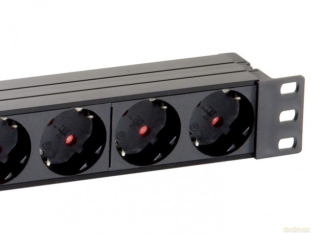 Power Strip 8bay Cee7/4 With Switch