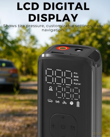 Powerbank 2000 Mah + Air Compressor