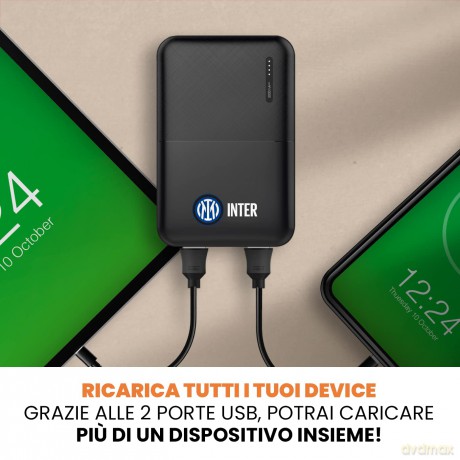 Powerbank Inter Con Cavo 5000mah