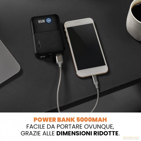 Powerbank Inter Con Cavo 5000mah