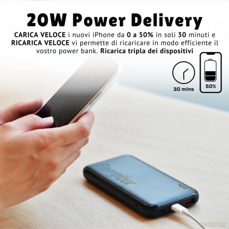Powerbank Ultimate 20000mah Usb-C/A