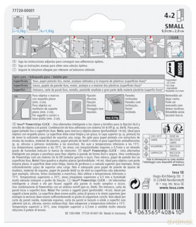 Powerstrips Click - S - 4x2
