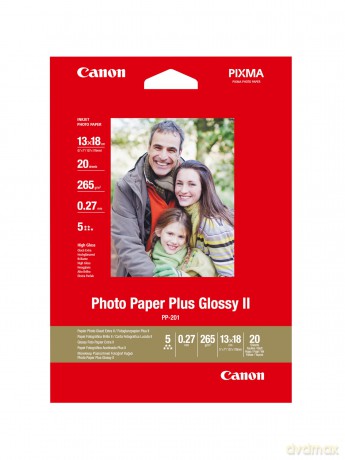 Pp-201 13x18 Carta Fotografica Lucida 20 Fogli
