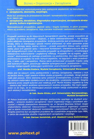 Organizacje w praktyce. Studia przypadku dla studentów zarządzania [KSIĄŻKA]