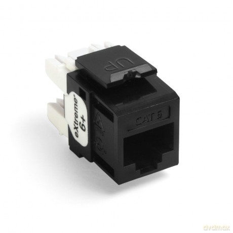 Presa Extreme Rj45u Cat.6 Nero