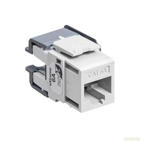 Presa Extreme Rj45u Cat.6a Bianco