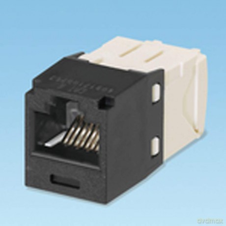 Presa Minicom Rj45u Cat.6 Nero