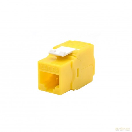 Presa Rj45u Cat.6a Giallo