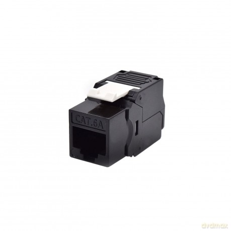 Presa Rj45u Cat.6a Nero