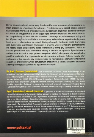 Zarządzanie. Teoria i praktyka w pigułce - Jemielniak Dariusz [KSIĄŻKA]