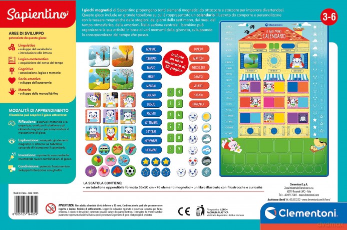 Primo Calendario Magnetico