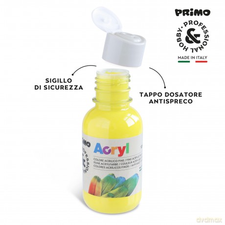 Primo Col Acrilico 125ml Giallop